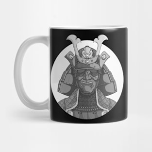 japan samurai white Mug